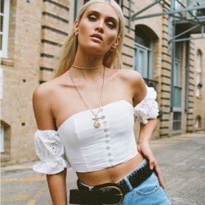 sabo skirt terra tube top